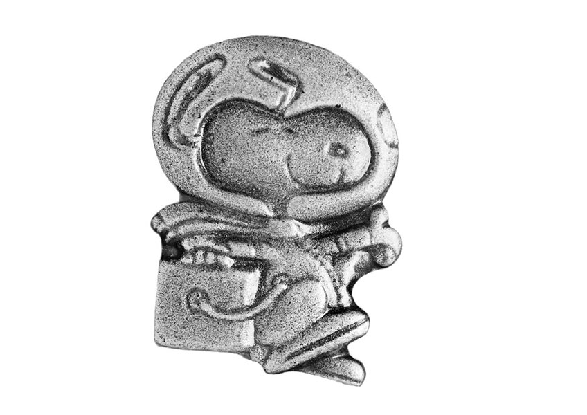 The Silver Snoopy award pin.