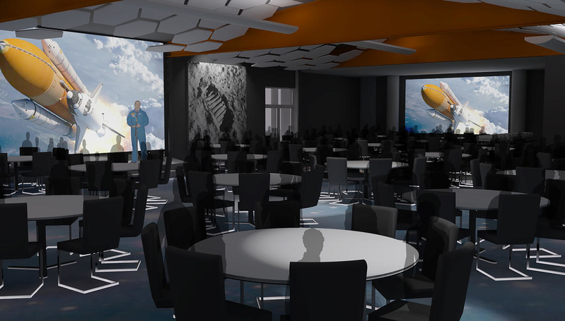 Lunch With An Astronaut, now Dine With An Astronaut is being updated for an all-new dining experience. 