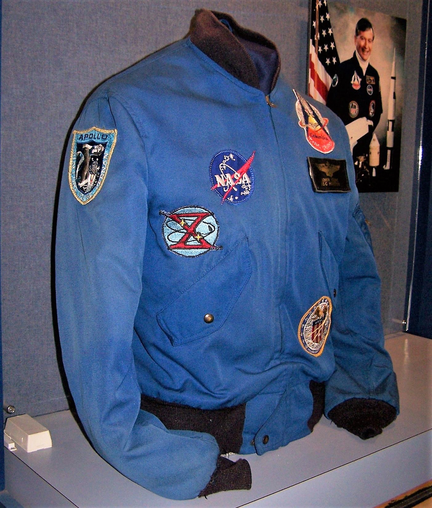 Artifacts from the former U.S. Astronaut Hall of Fame® recently found new homes in two stunning displays at the visitor complex, including John Young's Flight Jacket.