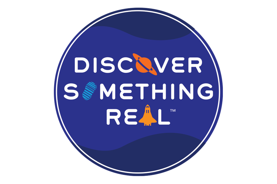 Discover Something Real™ Pin Design for web