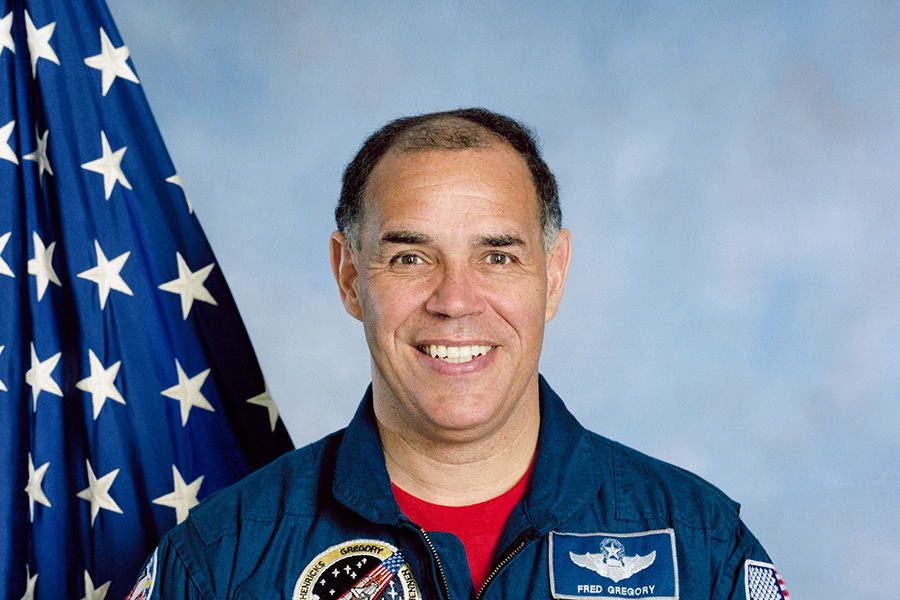 Astronaut Fred Gregory