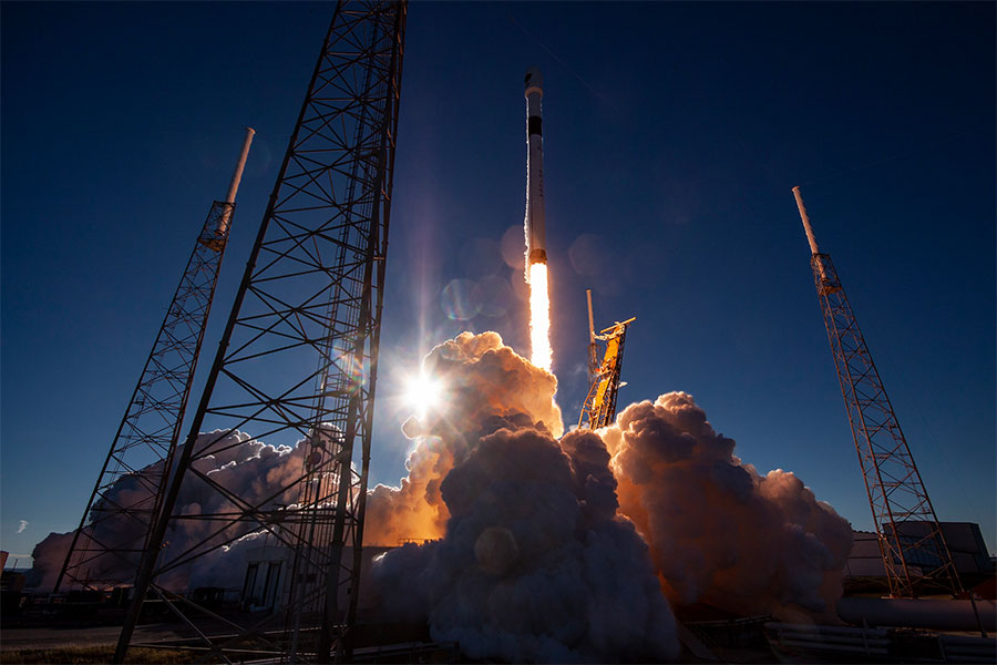 SpaceX Falcon 9 will launch from Launch Complex 40.