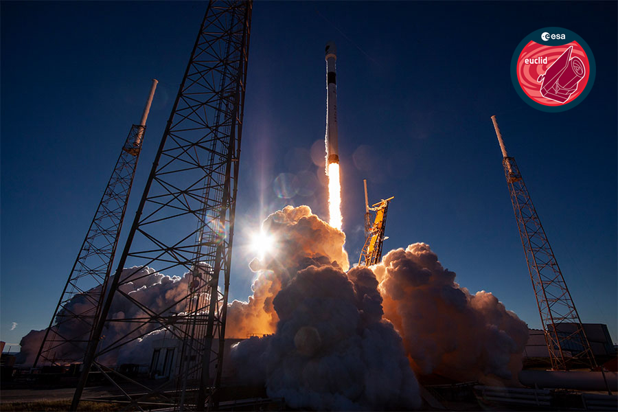 SpaceX 的 Falcon 9 ESA 欧几里得望远镜