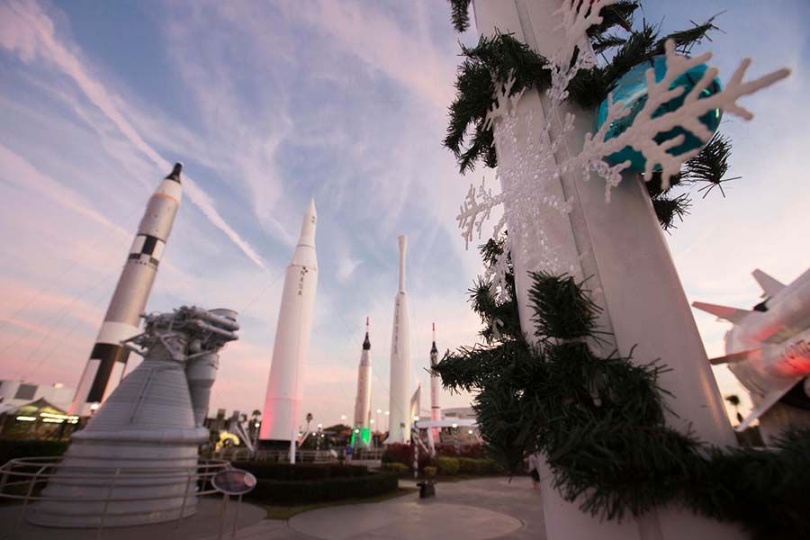 Holidays In Space At Kennedy Space Center Visitor Complex